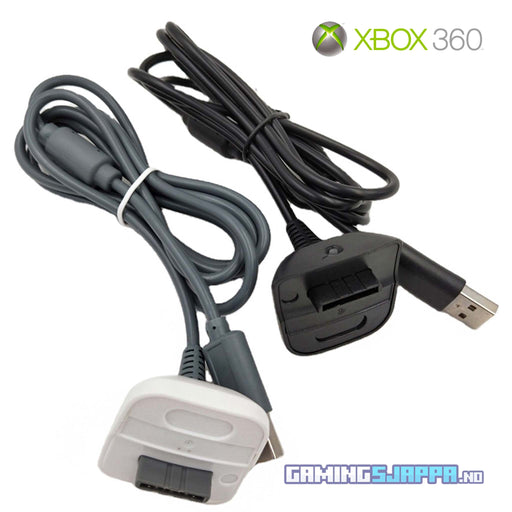 USB-ladekabel til Xbox 360-kontrollere 1,8m (tredjepart)