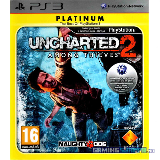PS3: Uncharted 2 - Among Thieves (Brukt) Platinum [A]