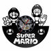 Veggklokke silhuett Super Mario - Mario & Luigi RPG Default Title