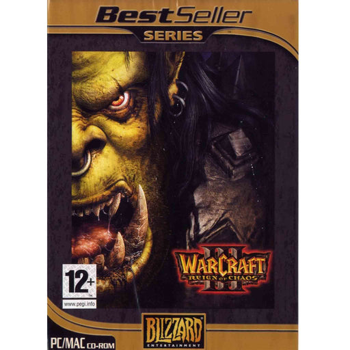 PC/MAC CD-ROM: WarCraft III - Reign of Chaos (Brukt)