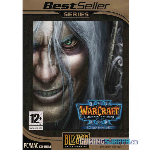 PC/MAC CD-ROM: WarCraft III Expansion Set - The Frozen Throne (Brukt)