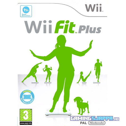 Wii: Wii Fit Plus (Brukt) Gamingsjappa.no