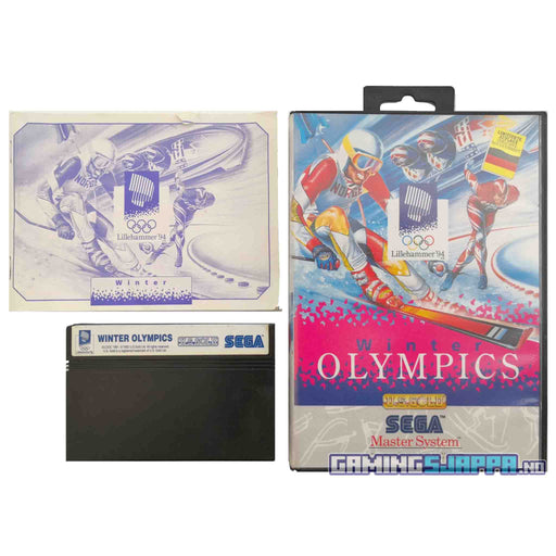 Sega Master System: Winter Olympics Lillehammer '94 (Brukt) Komplett [B+/A-]
