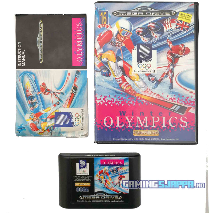 Sega Mega Drive: Winter Olympics Lillehammer '94 (Brukt) Komplett [A-]