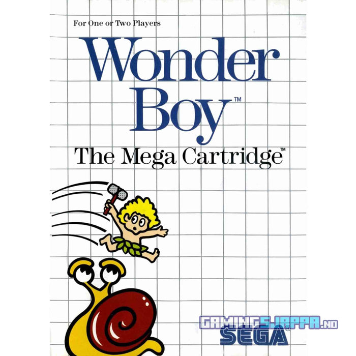 Sega Master System: Wonder Boy (Brukt) Gamingsjappa.no