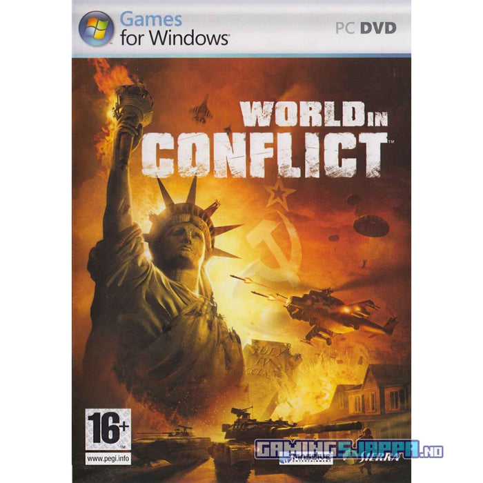 PC DVD-ROM: World in Conflict (Brukt)