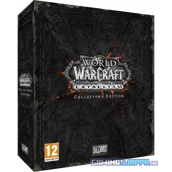 PC/MAC DVD-ROM: World of Warcraft - Cataclysm [Collector's Edition] (Brukt)
