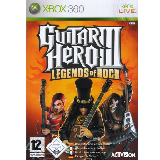 Xbox 360: Guitar Hero III - Legends of Rock (Brukt)
