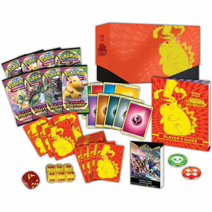 Pokémon TCG-kort: Sword & Shield 4 Vivid Voltage - Elite Trainer Box